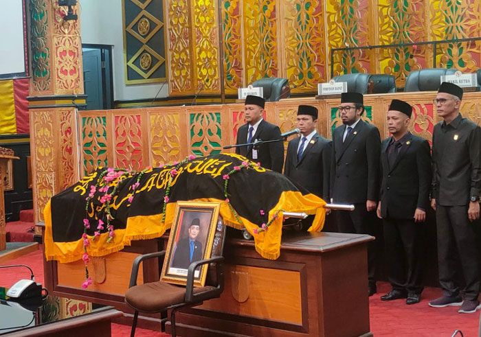 Paripurna Penghormatan Wafatnya Heri Setiawan, Sabarudi: Almarhum Baik dan Ramah