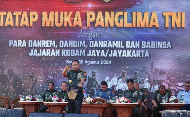 Panglima TNI Gelar Tatap Muka Bersama Satkowil Jajaran Kodam Jaya