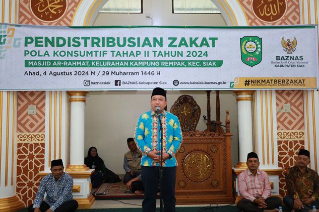 Wabup Husni Sebut Berzakat Bentuk Solidaritas Sosial