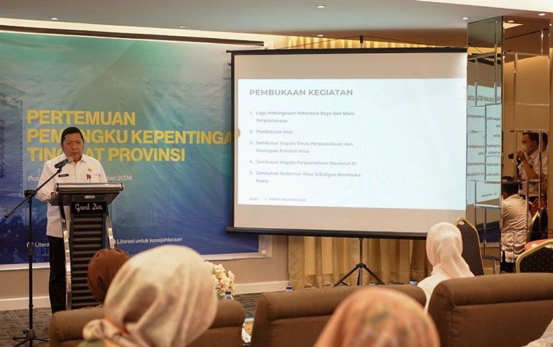 Pemprov Riau Bahas Transformasi Perpustakaan Berbasis Inklusi Sosial