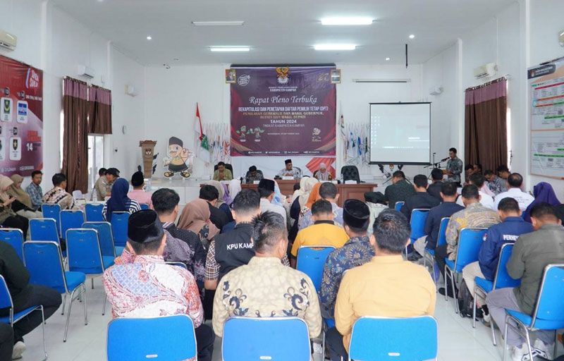 DPT Pilkada Serentak 2024 Kampar 601,561 Pemilih