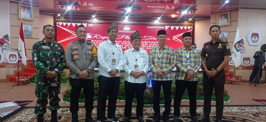 Pilbup Rohil 2024, Afrizal Sintong-Setiawan Nomor Urut 1, Bistamam-Jhony Charles Nomor Urut 2