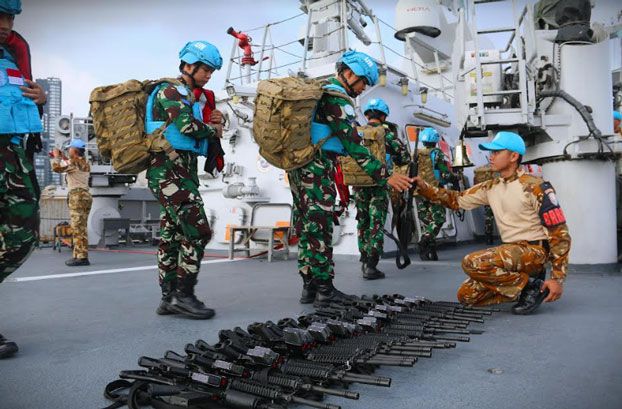 Siaga Eskalasi Konflik, Satgas MTF XXVIII-0/UNIFIL Laksanakan Latihan Rencana Kontijensi