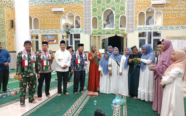 Danramil 05/RM Hadiri Safari Kerukunan Hidup Rukun Damai di Masjid Istiqomah Jumbrah