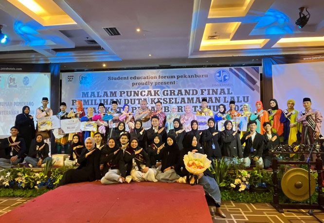 SEF Pekanbaru Bersama Jasa Raharja Gagas Duta Keselamatan Lalu Lintas 2024