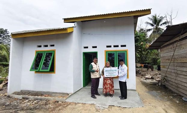 Luar Biasa, Tahun 2024 Baznas Kab Siak Bangun 14 unit RLH untuk Mustahik