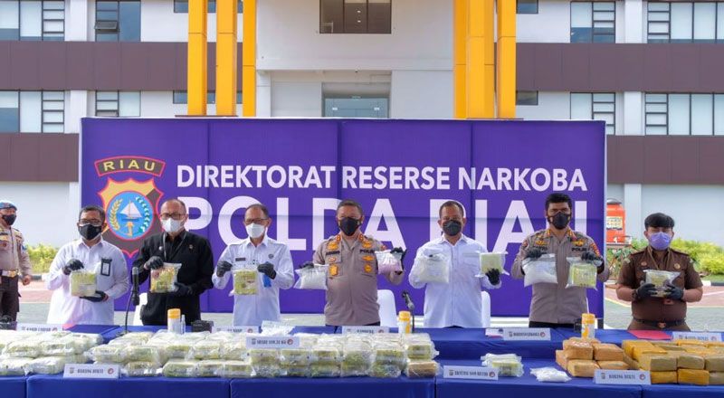 Penyelundupan Sabu 76 Kilogram dan Ekstasi 41.000 Butir Senilai Rp88 Miliar Digagalkan