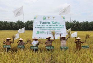 BAZNAS Riau Panen Raya di Siak
