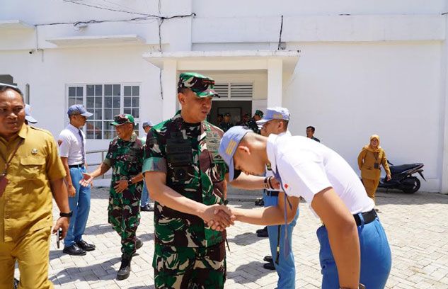 Pangdam Mayjen TNI Rudy Gelar Kunjungan Kerja ke SMA Taruna Nusantara Kediri