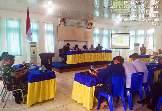 Danramil 05/RM Hadiri Sosialisaai Target Pemerintah Sejuta Lifting Barel perhari di 2030
