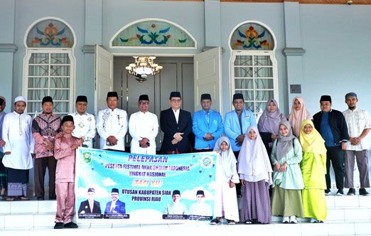 Lepas Kontingen Siak Ikuti FASI XII Tingkat Nasional di Bekasi, Pjs Bupati Siak: Selamat Berjuang!