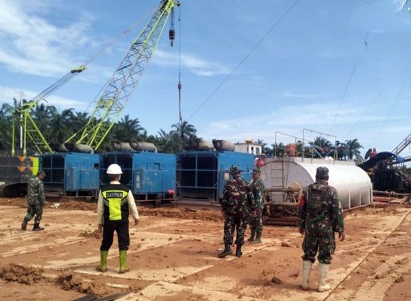 Penguatan Binter SKK Migas, Anggota 0321-05/RM Kembali Laksanakan Patroli dan Komsos di Bangko Bakti