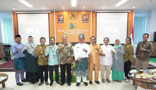 Unri dan BPS Luncurkan Desa Cinta Statistik di 3 Kabupaten, Siak, Bengkalis dan Kepulauan Meranti