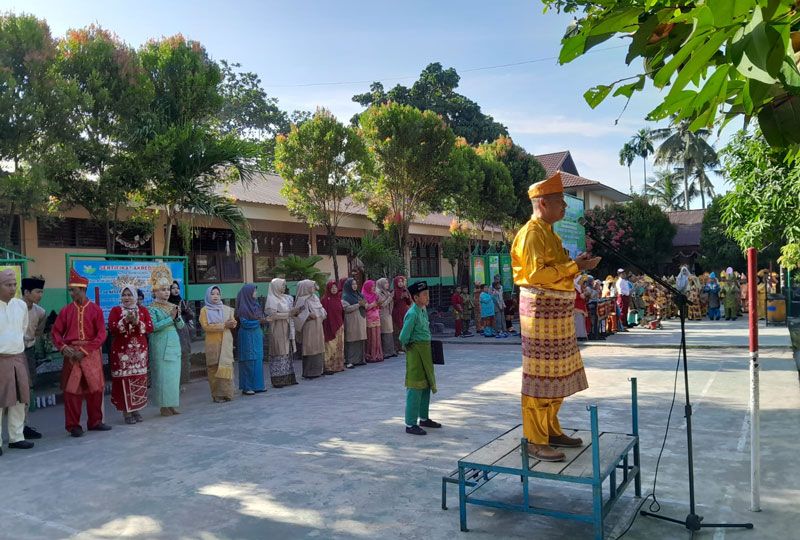 UPT SDN 006 Terpadu Kubang Jaya Gelar Rangkaian Kegiatan Peringatan Hari Sumpah Pemuda ke-96 Tahun 2024