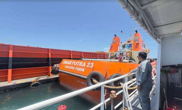 Bakamla RI Tangkap Kapal Bermuatan Nikel di Perairan Sulawesi Tenggara