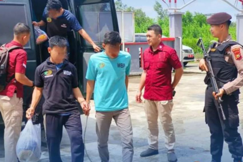 10 WBP Lapas Bangkinang Pindah ke Selatpanjang