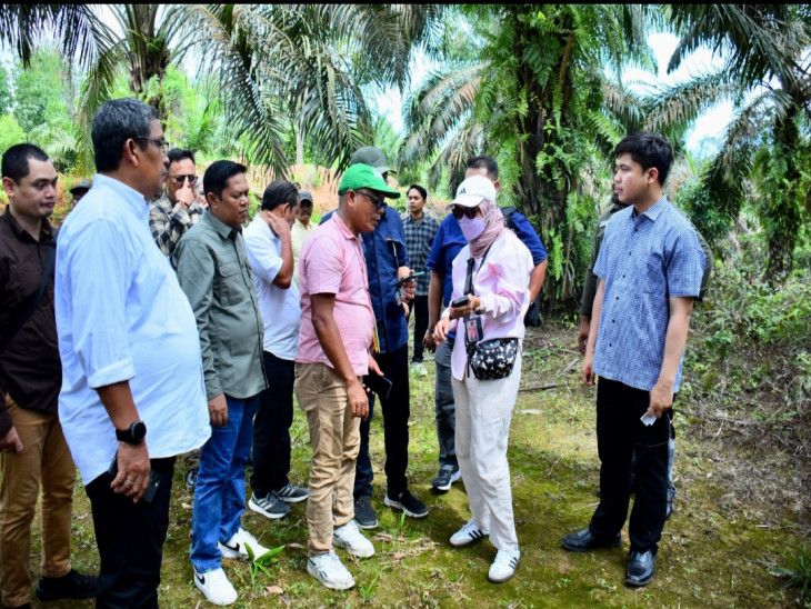 Tim Kemenko Polhukam Tinjau Tanah Ulayat Persukuan Piliang Ganting
