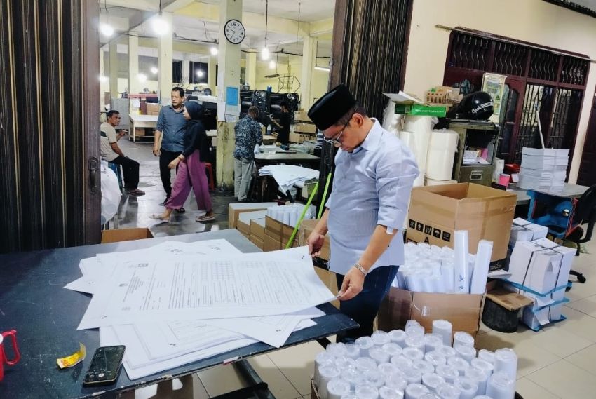 Sebagian Logistik Pilgub Riau 2024 Telah Dikirim ke Kabupaten/kota