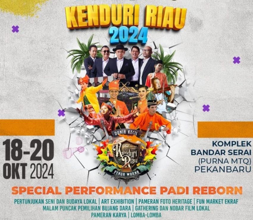 Siap-siap! Nostalgia Bareng Padi Reborn di Kenduri Riau 2024