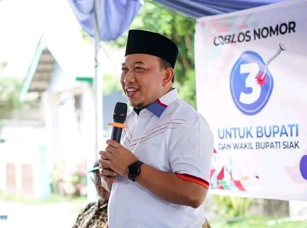 Kampanye Dialogis di Tualang, Pasangan Calon Alfedri-Husni Disambut Hangat Oleh Masyarakat