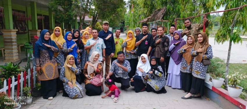 Menuju Adiwiyata, Tim Penilai Kunjungi UPT SDN 036 Karya Indah