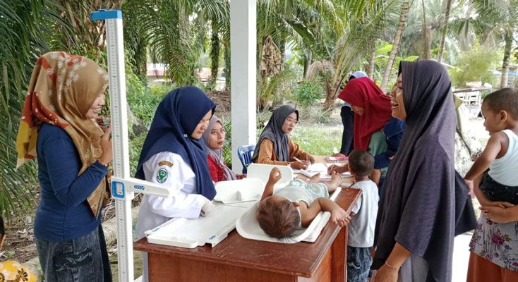 PKBI Riau dan PHR Sukses Gelar Dukungan Pelaksanaan Hari Posyandu Rutin di 6 Kabupaten di Riau