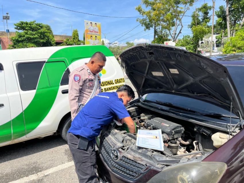 Tim Gabungan Gelar Razia di Bangkinang