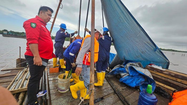 Basic Desain Jembatan Bengkalis-Sumatera, Tim Lakukan Boring Sampel di 16 Titik