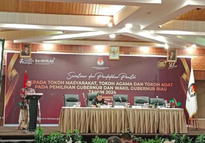KPU Riau Taja Sosialisasi Pemilih Pilgubri 2024