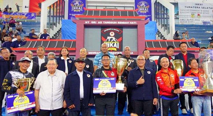 Kejurnas INKAI 2024 Ditutup Dengan Gempita