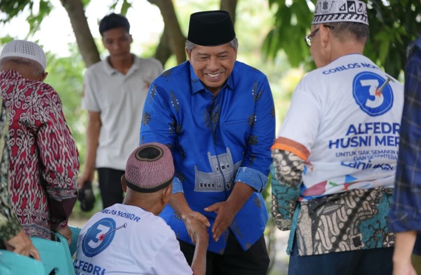 Untuk Pelayanan Kesehatan,  Alfedri- Husni Sebut Cukup dengan KTP Siak