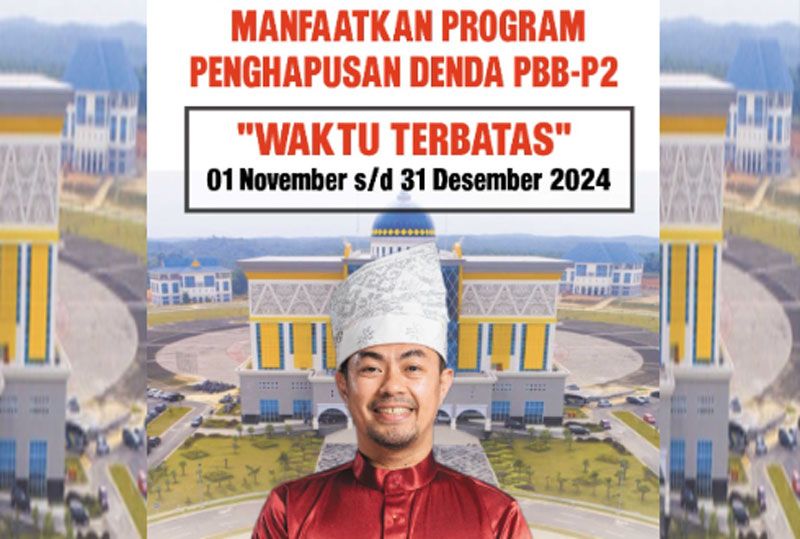 Manfaatkan Program Penghapusan Denda PBB-P2