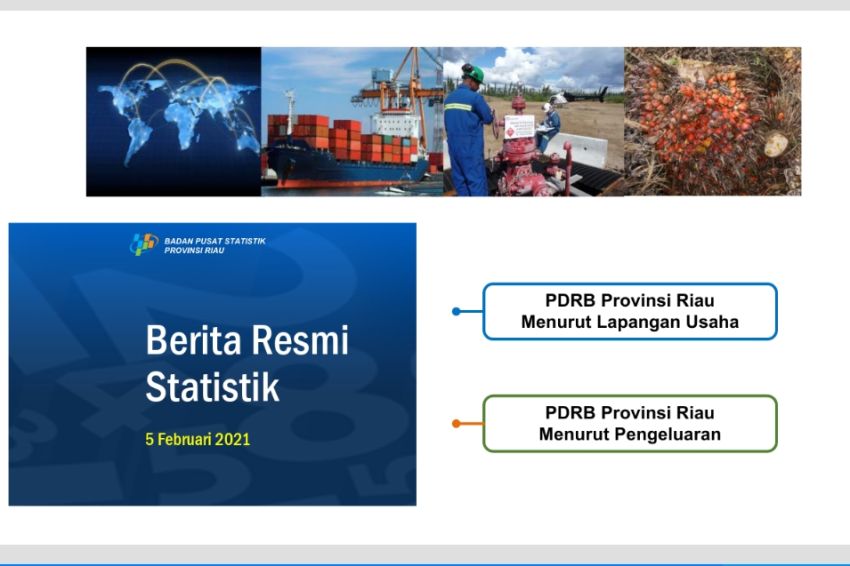 PDRB Riau Terbesar ke 6 di Indonesia