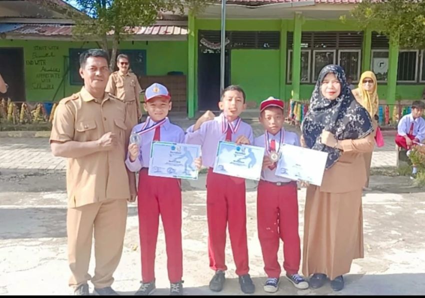 UPT SDN 036 Karya Indah Sabet Tiga Medali pada Kejuaraan OSIS Cup Cabor Petanque Antar Pelajar 2024