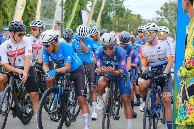 Etape I Tour de Siak dimulai, 13 Tim Siap Bertarung