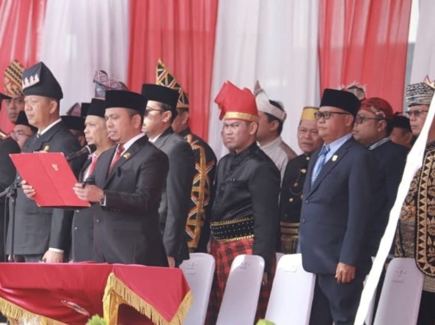 Peringati HUT ke-79 RI, Segenap Pimpinan dan Anggota DPRD Pekanbaru Serukan Semangat Proklamasi