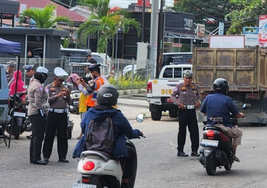 Jelang Nataru, Tim Operasi Gabungan Berhasil Tangkap Puluhan Pelanggar Lalu Lintas