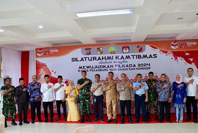 Pimpinan DPRD dan Forkopimda Kota Pekanbaru Bersinergi Menuju Pilkada Damai