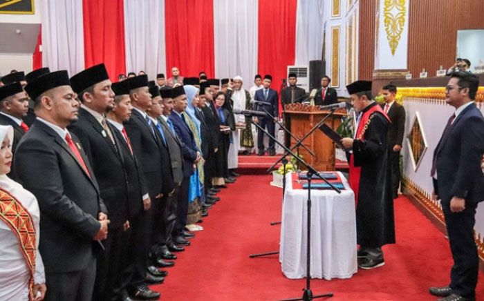 Paripurna Istimewa Pelantikan 50 Anggota DPRD Pekanbaru Masa Jabatan 2024-2029 Momen Bersejarah