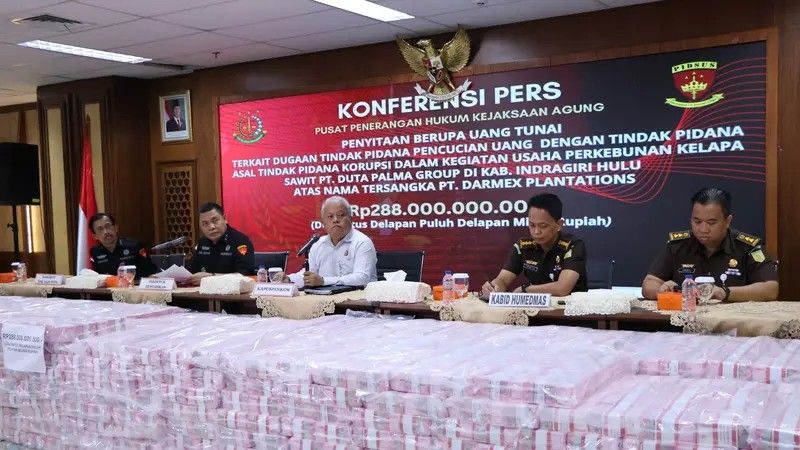Kejagung Sita Lagi Rp288 Miliar Hasil Korupsi Kasus Mafia Minyak Goreng