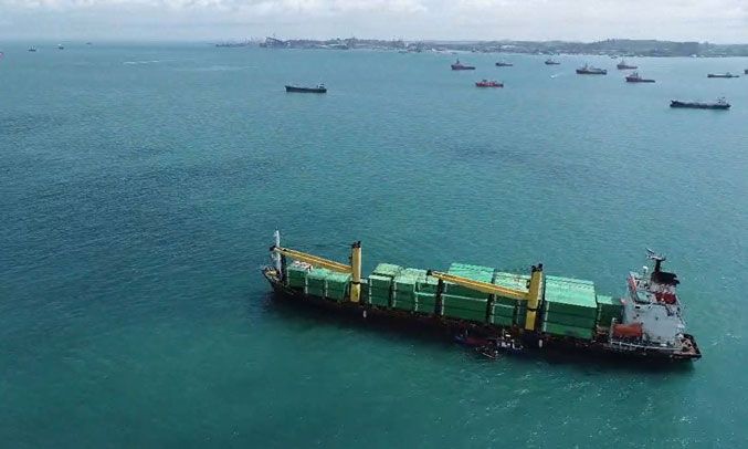 Bakamla RI Gagalkan Transaksi BBM Ilegal di Perairan Batam
