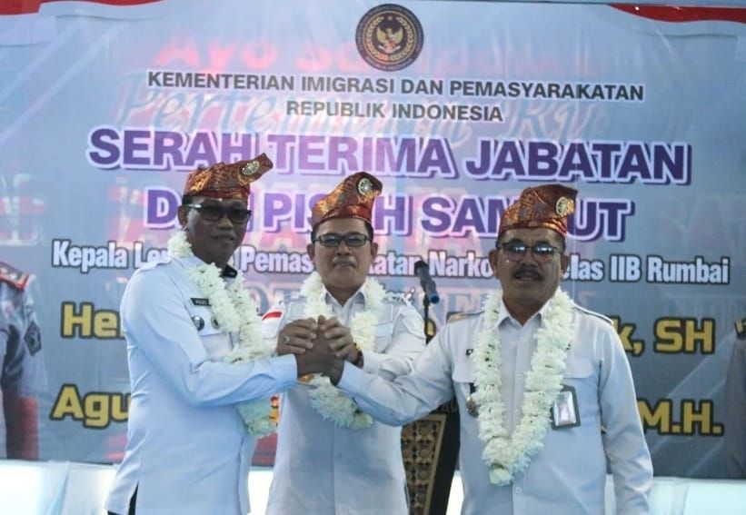 Agus Pritiatno Resmi Jabat Kalapas Narkotika Rumbai