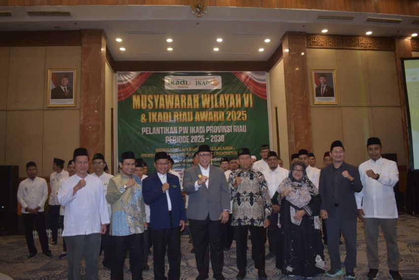 Muswil Ikadi Riau Sukses Digelar, Kyai Mursyid Dipercaya Jadi Ketua