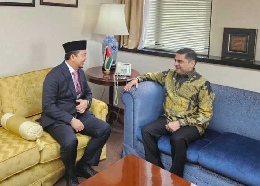 Syahrul Aidi Silaturahmi dengan Dubes Yordania, Bahas Peluang Beasiswa hingga Situasi di Timteng
