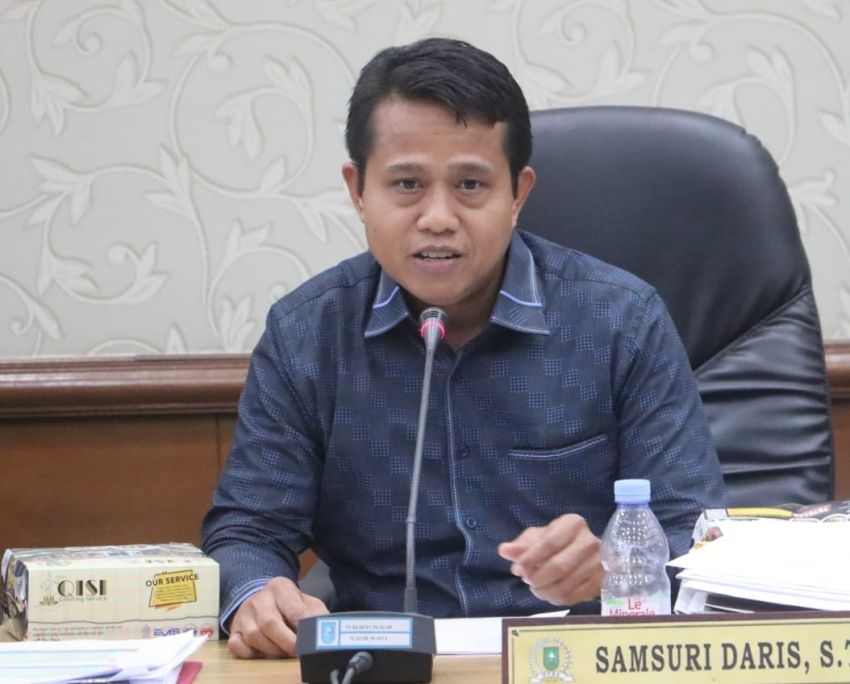 Samsuri Daris Pertanyakan Ratusan Desa di Inhil masih Masuk Kawasan Hutan ke Kadis LHK Riau