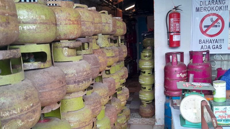 Tak Ada Kenaikan, Elpiji 3 Kilogram di Pekanbaru Tetap Rp18.000