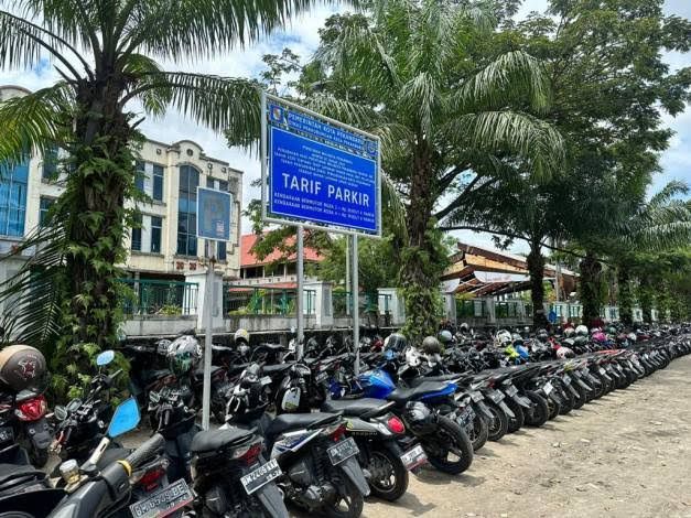 Berlaku Besok, Tarif Parkir Motor Pekanbaru Kembali Rp1000, Roda Empat Rp2.000
