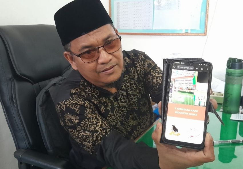 Pertama di Kampar, UPT SMPN 4 Siak Hulu Jalankan Program 7 Kebiasaan Anak Indonesia Hebat Berbasis Aplikasi