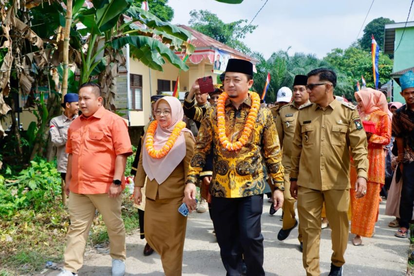 Syukuran Peresmian Jembatan Pulau Jambu, Syahrul Aidi: Jaga Infrastruktur Bersama