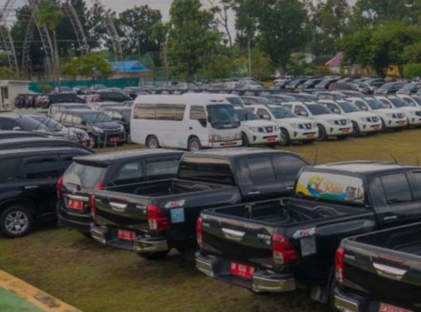 Pemprov Riau Lelang 23 Mobil Dinas, Ini Daftar Harganya